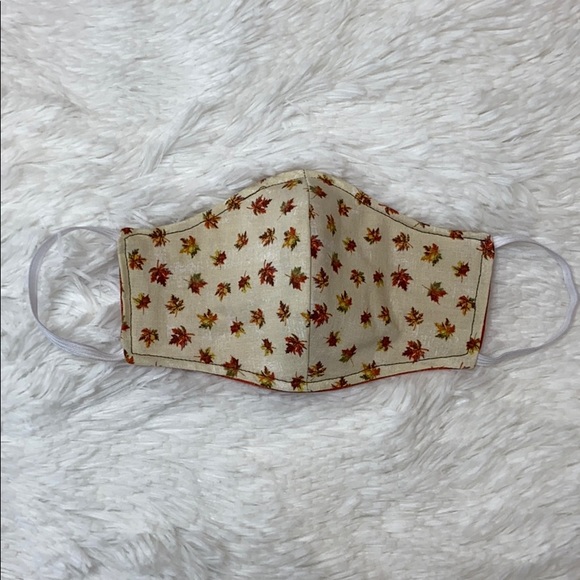 HANDMADE Fall Leaf Mask - Picture 4 of 7